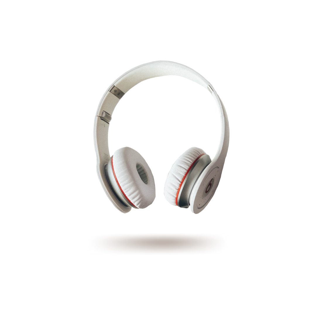 White Red Modern New Product Headphone Instagram Post